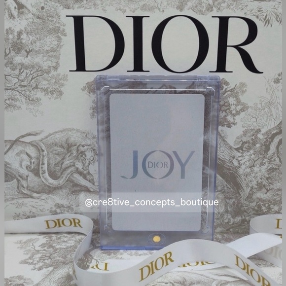 Dior Accessories - Dior Joy, ONE Exquisite Limited Edition Playing Card,Holographic w/magnetic Case